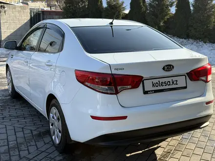 Kia Rio 2015 года за 5 400 000 тг. в Алматы – фото 4