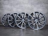 BMW X5 X6 Rims 20 inch G05 G06 Styling 740 M 8071996 8071997 orbit grey pol за 470 000 тг. в Алматы