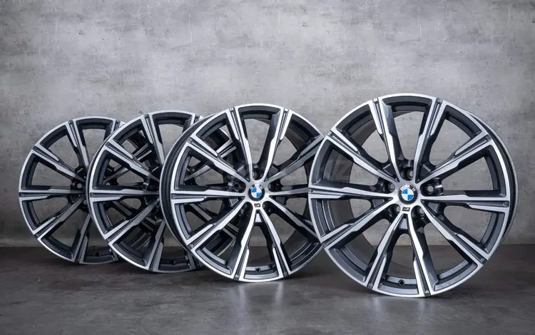 BMW X5 X6 Rims 20 inch G05 G06 Styling 740 M 8071996 8071997 orbit grey pol за 470 000 тг. в Алматы
