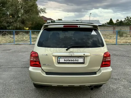 Toyota Highlander 2002 года за 6 500 000 тг. в Тараз – фото 4