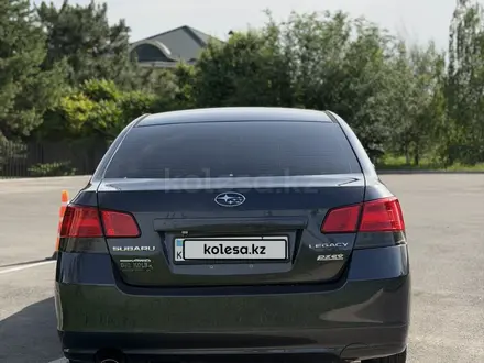 Subaru Legacy 2011 года за 6 400 000 тг. в Алматы – фото 8