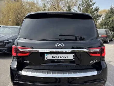 Infiniti QX80 2020 года за 27 000 000 тг. в Алматы – фото 2