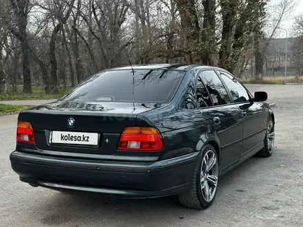 BMW 528 1997 года за 6 700 000 тг. в Тараз – фото 9