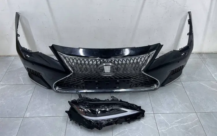 Бампер передний Lexus LS500 (2022-2025) ORIGINAL б/у за 10 000 тг. в Алматы