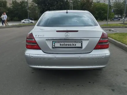 Mercedes-Benz E 240 2002 года за 4 600 000 тг. в Алматы – фото 5
