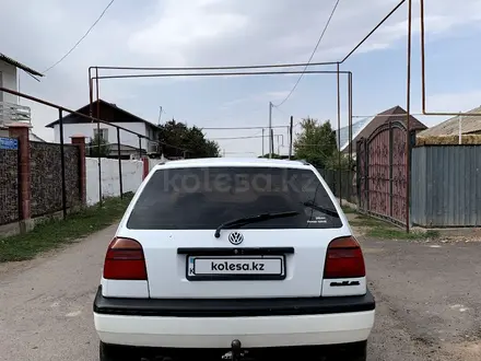 Volkswagen Golf 1993 года за 1 380 000 тг. в Алматы – фото 6