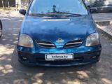 Nissan Almera Tino 2001 годаүшін2 200 000 тг. в Алматы