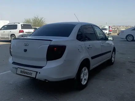 ВАЗ (Lada) Granta 2190 2013 года за 2 500 000 тг. в Актау – фото 4