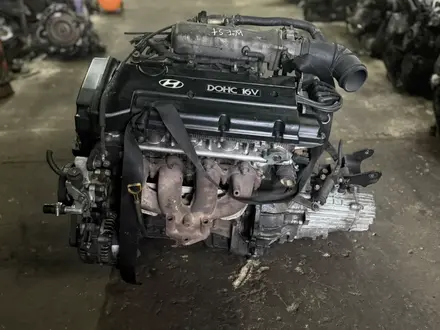 Контрактный двигатель Hyundai Elantra 2.0 G4GF. Из Швейцарии! за 450 000 тг. в Астана – фото 3
