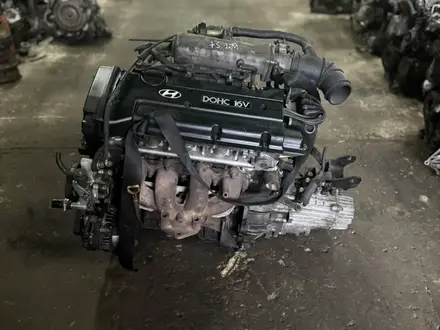 Контрактный двигатель Hyundai Elantra 2.0 G4GF. Из Швейцарии! за 450 000 тг. в Астана – фото 4