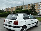 Volkswagen Golf 1993 годаүшін1 550 000 тг. в Талдыкорган – фото 4