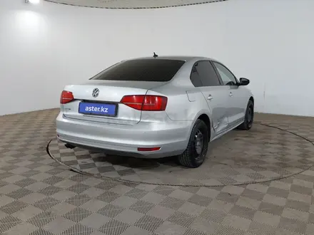 Volkswagen Jetta 2015 года за 2 990 000 тг. в Шымкент – фото 5