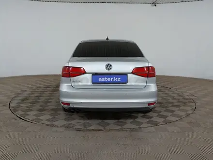 Volkswagen Jetta 2015 года за 2 990 000 тг. в Шымкент – фото 6