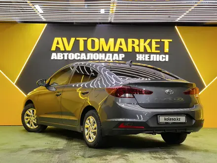 Hyundai Elantra 2019 года за 8 350 000 тг. в Астана – фото 5