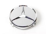 Заглушки эмблемы в диски колпачки Mercedes-Benz серебро глянец за 44 000 тг. в Алматы – фото 2