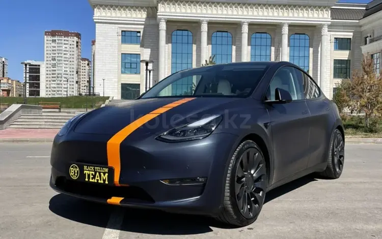 Tesla Model Y 2021 года за 46 000 000 тг. в Нур-Султан (Астана)