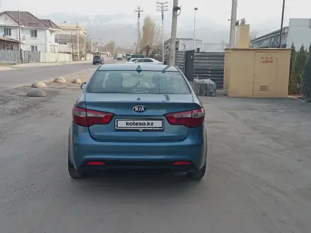 Kia Rio 2014 года за 3 200 000 тг. в Алматы – фото 9