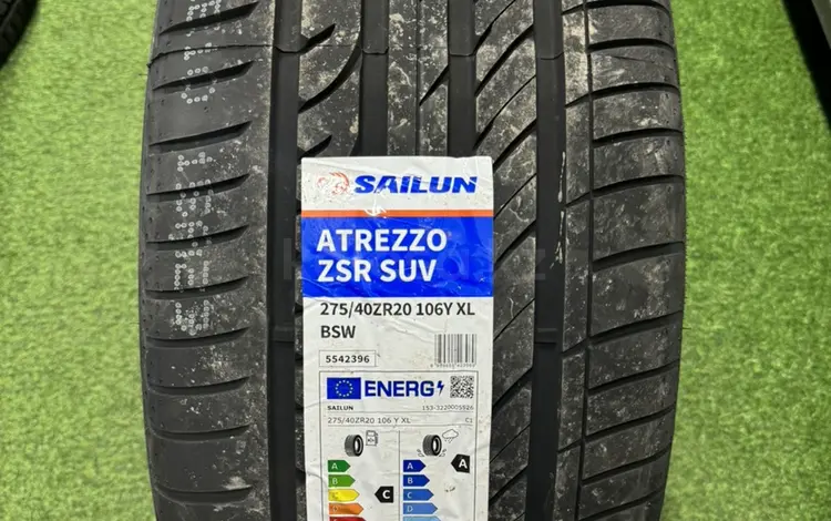 Sailun Atrezzo ZSR SUV Разно-Широкие Перед 275/40/20-Зад 315/35/20 за 216 000 тг. в Астана