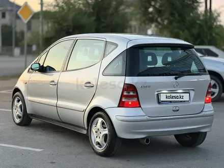 Mercedes-Benz A 160 2001 года за 2 450 000 тг. в Шымкент – фото 6