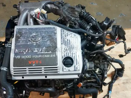 Контрактный двигатель мотор 1Mz-FE на TOYOTA Highlander двс 3.0 литра за 98 600 тг. в Алматы – фото 2