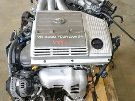 Контрактный двигатель мотор 1Mz-FE на TOYOTA Highlander двс 3.0 литра за 98 600 тг. в Алматы – фото 4