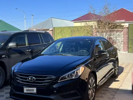 Hyundai Sonata 2015 года за 5 400 000 тг. в Шиели – фото 2