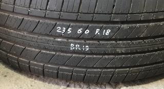 Резина одиночка 235/60 R18 Bridgestone, из Японии за 35 000 тг. в Алматы