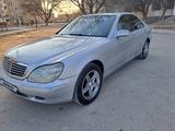 Mercedes-Benz S 320 2001 годаүшін3 500 000 тг. в Актау – фото 4