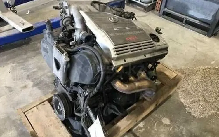 Мотор 1mz-fe Двигатель Lexus rx300 (лексус рх300) (2AR/2az/1mz/2gr/3gr/4gr) за 22 887 тг. в Алматы