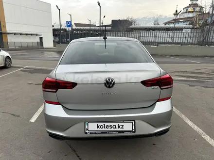Volkswagen Polo 2021 года за 6 790 000 тг. в Алматы – фото 8