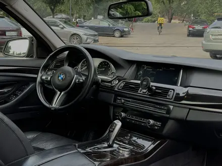 BMW 535 2014 года за 13 000 000 тг. в Алматы – фото 9