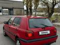 Volkswagen Golf 1994 годаүшін1 250 000 тг. в Тараз – фото 4