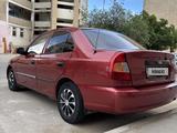 Hyundai Accent 2004 годаүшін1 700 000 тг. в Актау – фото 4