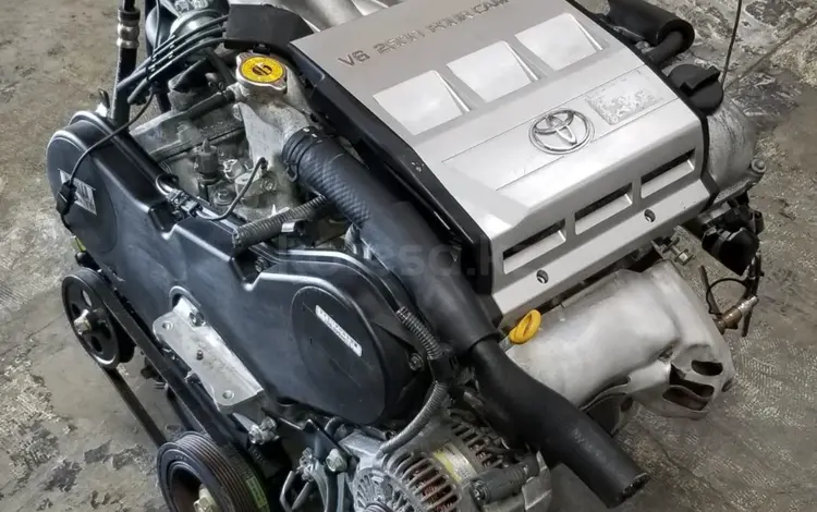 Двигатель Toyota 1MZ-fe 3.0 c установкой 1AZ/2AZ/1MZ/2AR/1GR/2GR/3GR/4GR за 95 000 тг. в Алматы