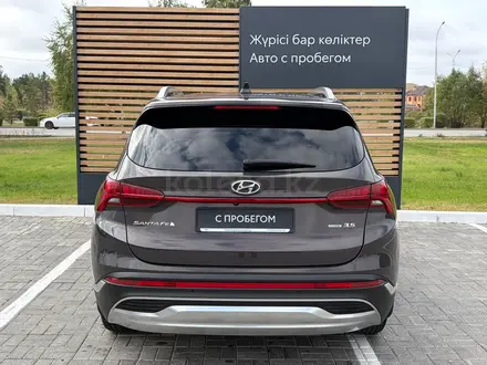 Hyundai Santa Fe 2021 года за 14 750 000 тг. в Кокшетау – фото 4