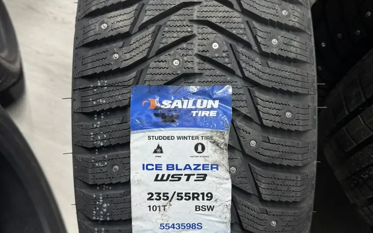 Sailun TIRE STUDDED WINTER TIRE ICE BLAZER WST3 за 56 500 тг. в Астана