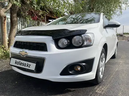 Chevrolet Aveo 2014 года за 3 300 000 тг. в Туркестан – фото 11