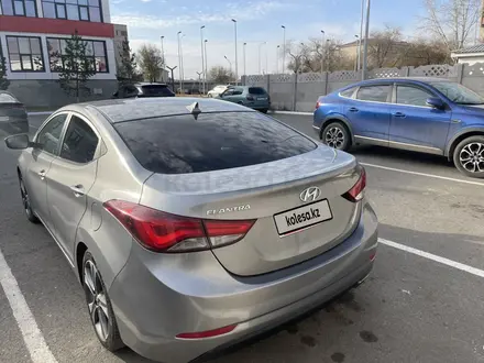 Hyundai Elantra 2014 года за 4 600 000 тг. в Актобе – фото 6