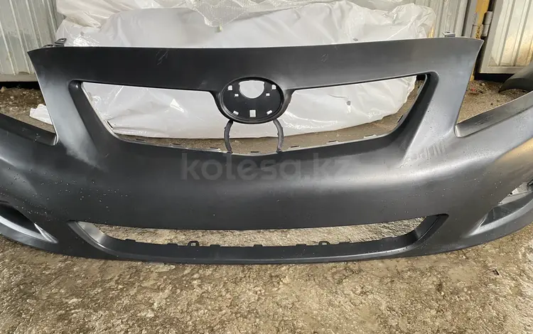 Передний бампер — Toyota Corolla 2007-2009 USA до рестайлинг за 20 000 тг. в Алматы