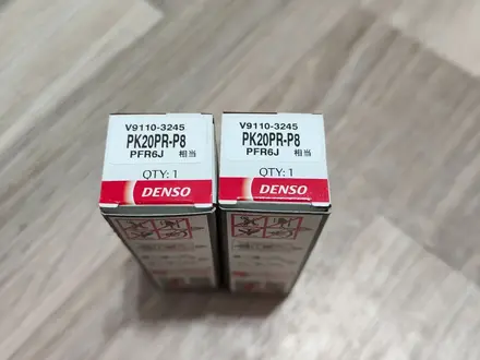 Свечи платиновые Denso PK20PR-P8 из Японии оригинал за 3 500 тг. в Степногорск – фото 2