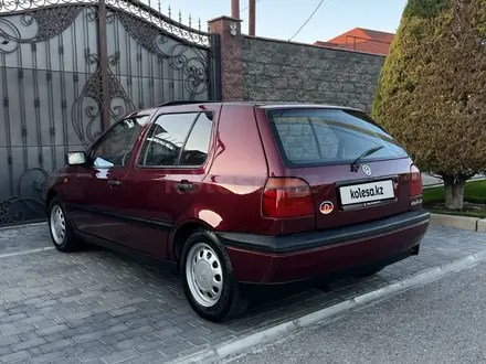 Volkswagen Golf 1994 года за 2 150 000 тг. в Тараз – фото 16