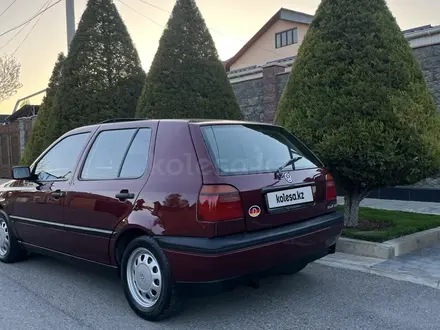 Volkswagen Golf 1994 года за 2 150 000 тг. в Тараз – фото 23