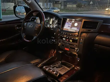 Lexus LX 570 2012 года за 24 000 000 тг. в Шымкент – фото 14