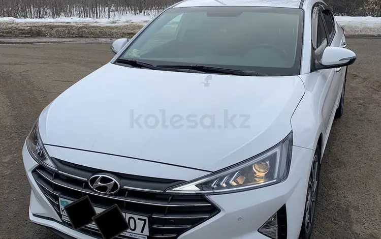 Hyundai Elantra 2019 года за 10 700 000 тг. в Уральск