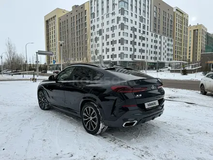 BMW X6 2021 года за 39 000 000 тг. в Астана – фото 4