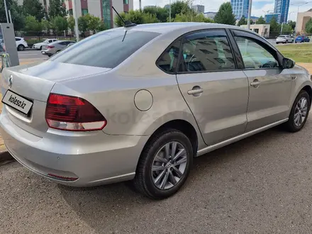 Volkswagen Polo 2019 года за 7 200 000 тг. в Астана – фото 3