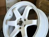 RT Wheels 6011 TE37 R18x8 5x114, 3 ET38 D73, 1 White за 320 000 тг. в Алматы – фото 2