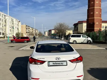 Hyundai Elantra 2015 года за 7 000 000 тг. в Кызылорда – фото 6