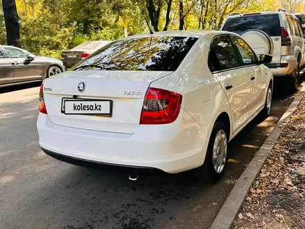 Skoda Rapid 2014 года за 3 700 000 тг. в Алматы – фото 2