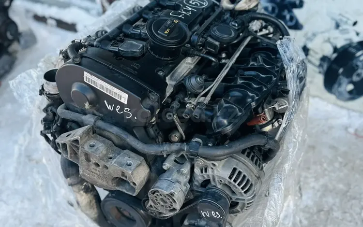 Контрактный двигатель Volkswagen Passat B6 2.0 Fsi turbo BPY. Из Японии! за 580 000 тг. в Астана